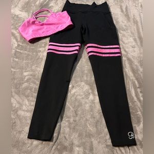 Bombshell Sportswear thigh highs and non brand top